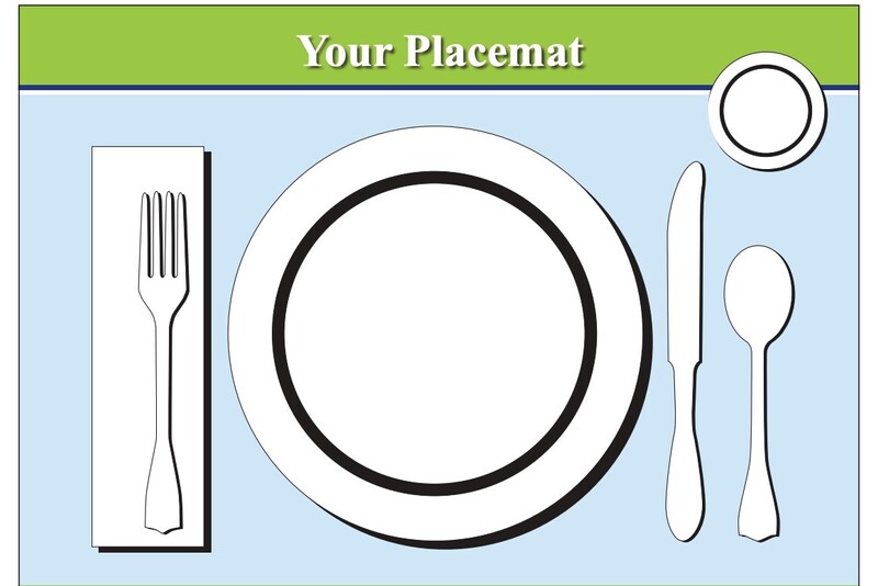 Learning School Placemat Templates PDF Montessori Placemat Printable 
