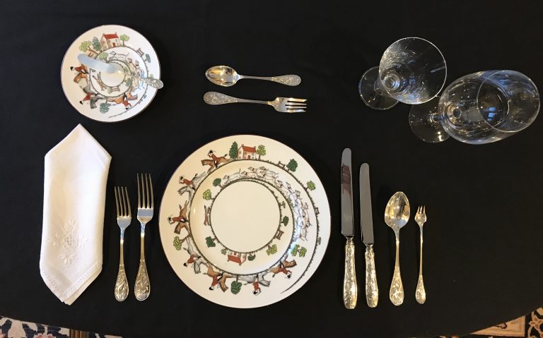 formal table setting guide